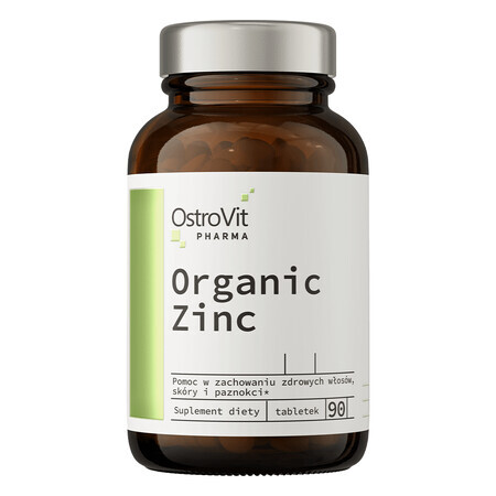 OstroVit Organic Zinc, 90 comprimés