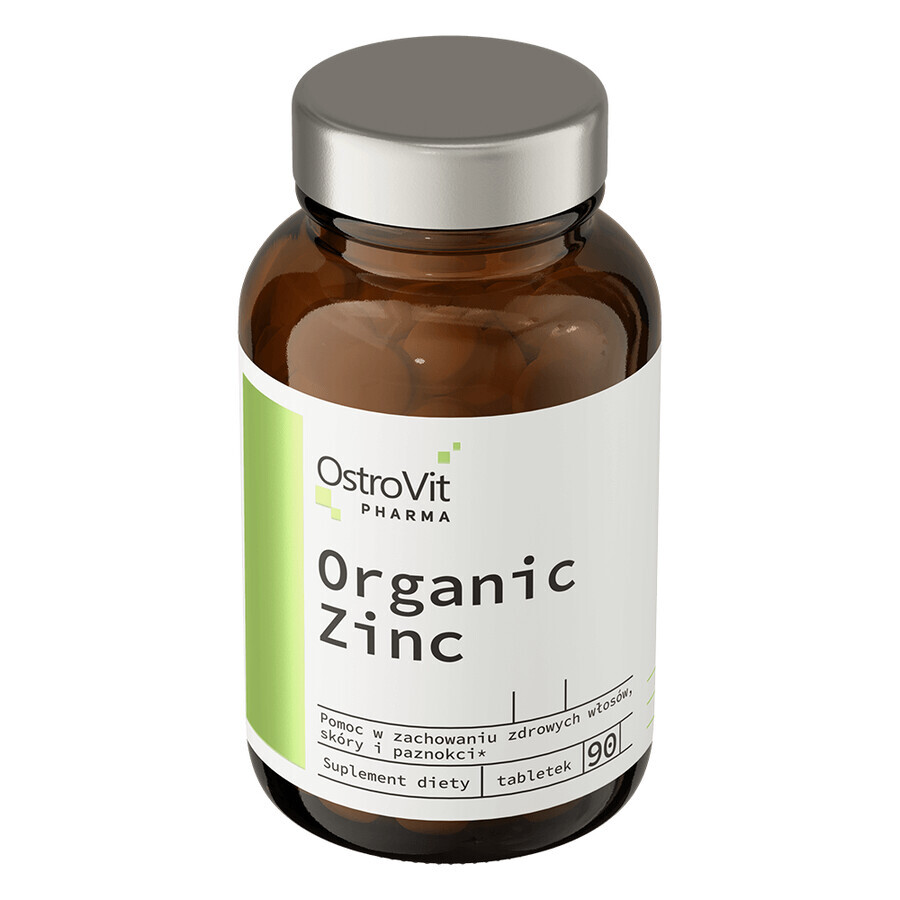 OstroVit Organic Zinc, 90 comprimés