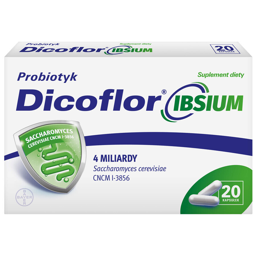 Set Dicoflor Ibsium, 2 x 20 capsule