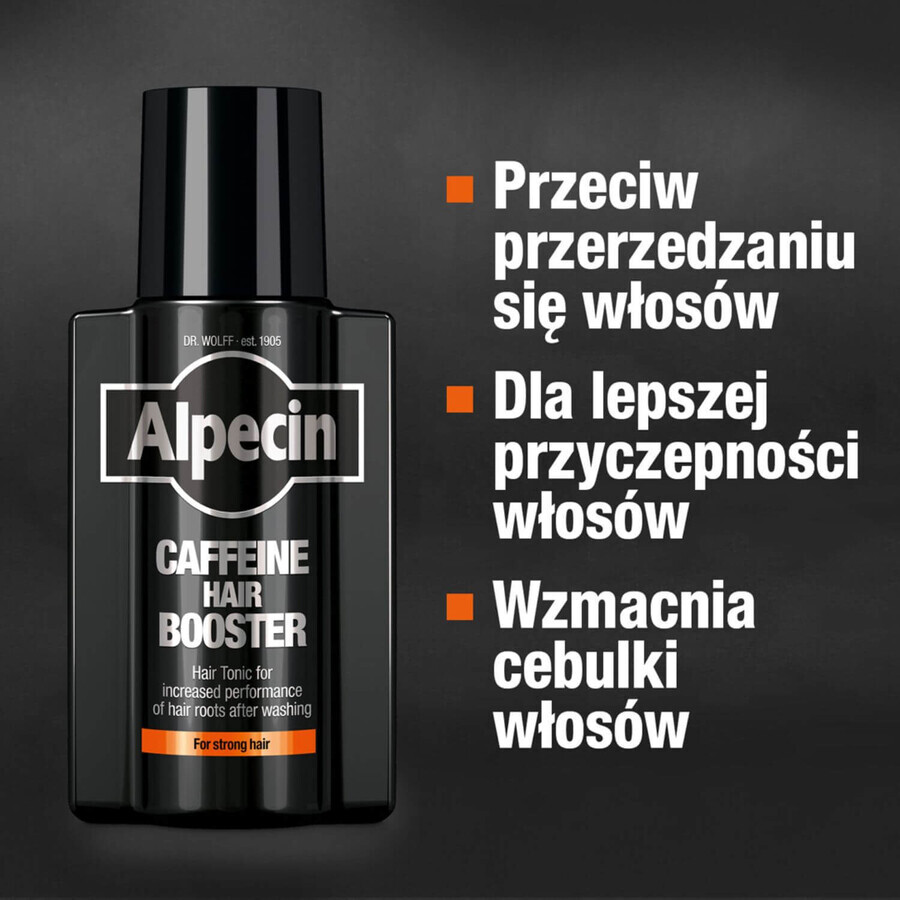 Alpecin Caffeine Hair Booster, sérum capillaire, 200 ml