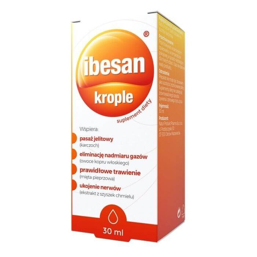 Set Ibesan Butyrate, 60 gélules + Ibesan, gouttes, 30 ml gratuit