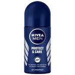 Set Nivea Men Get Protected, douchegel 250 ml + crème 75 ml + antitranspirant roll-on 50 ml