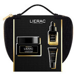 Lierac Premium Set, Seidencreme, 50 ml + Verjüngungsserum, 13 ml + Augencreme, 5 ml + Kosmetikgeschenkbeutel