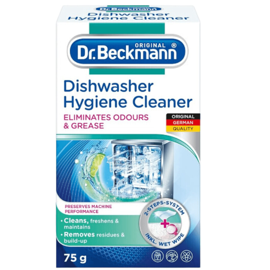 Dr Beckmann, détergent pour lave-vaisselle, 75 g