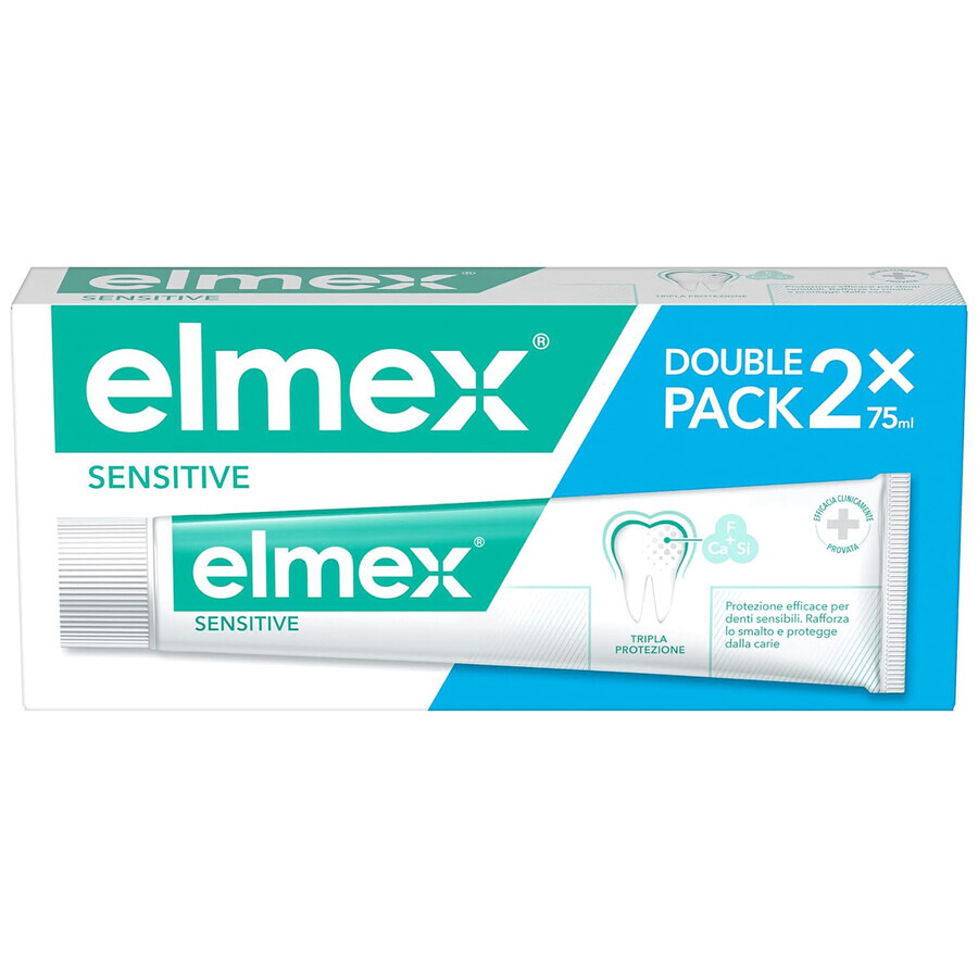 Elmex Sensitive Toothpaste 2 x 75 ml