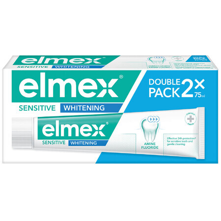 Elmex Sensitive Whitening Toothpaste 2 x 75 ml