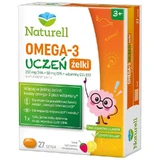 Naturell Omega-3 Pupil, jelly rolls, vanaf 3 jaar, 27 stuks