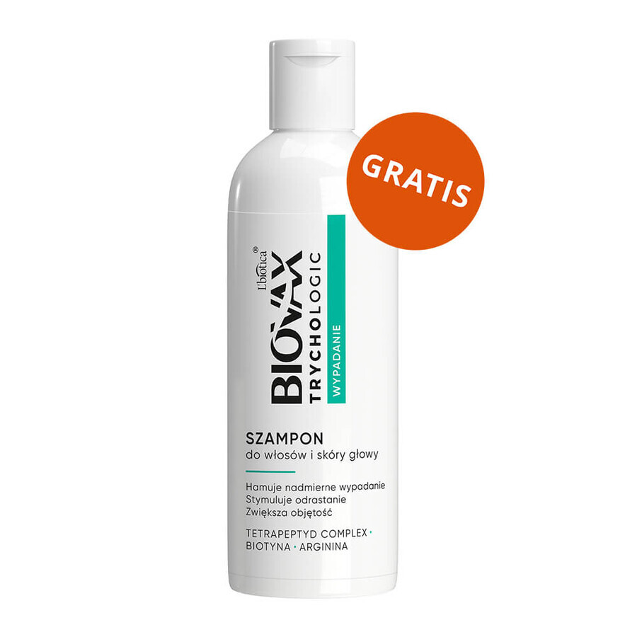 Biovax Trychologic Prolaps, sérum pour le cuir chevelu, 50 ml + shampooing pour les cheveux et le cuir chevelu, 50 ml gratuit