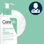 CeraVe ceramide cleansing gel, normal and oily skin, 1000 ml