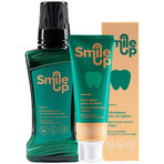 Kit SmileUp, dentifricio sbiancante, mango esotico con menta, 75 ml + collutorio rinfrescante, mango esotico con menta, 250 ml