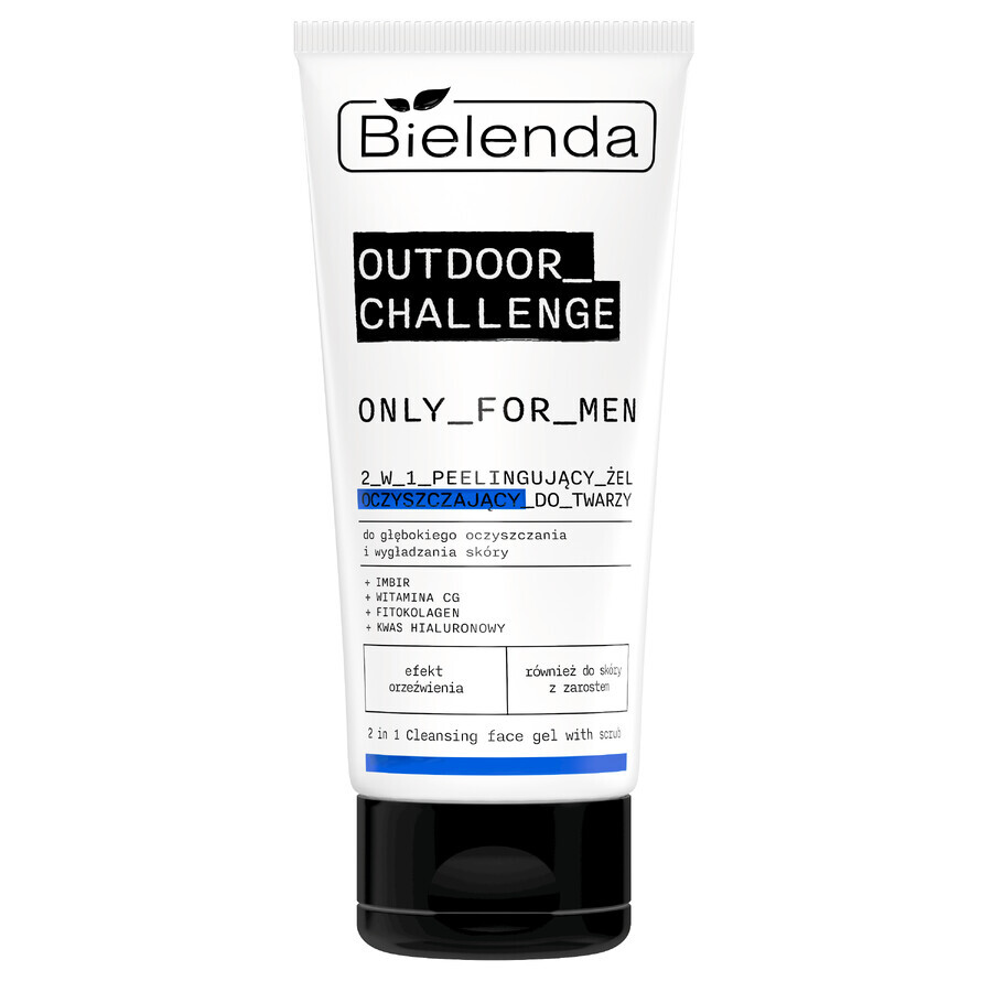 Bielenda Only for Men Outdoor Challenge face peeling gel 150 ml