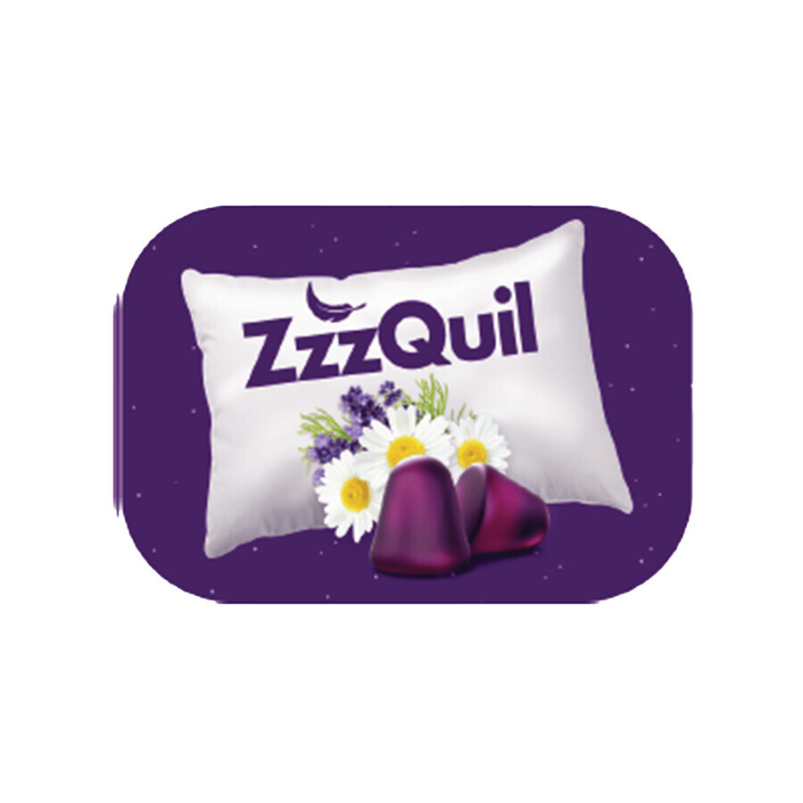 ZzzQuil Nature, gominolas, 60 unidades + caja de viaje gratis para gominolas