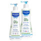 Mustela Bebe Enfant set, gel douche premier jour 500 ml + lait corps premier jour 500 ml