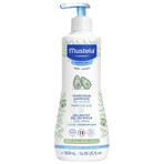 Mustela Bebe Enfant set, eerste dag body wash gel 500 ml + eerste dag body milk 500 ml