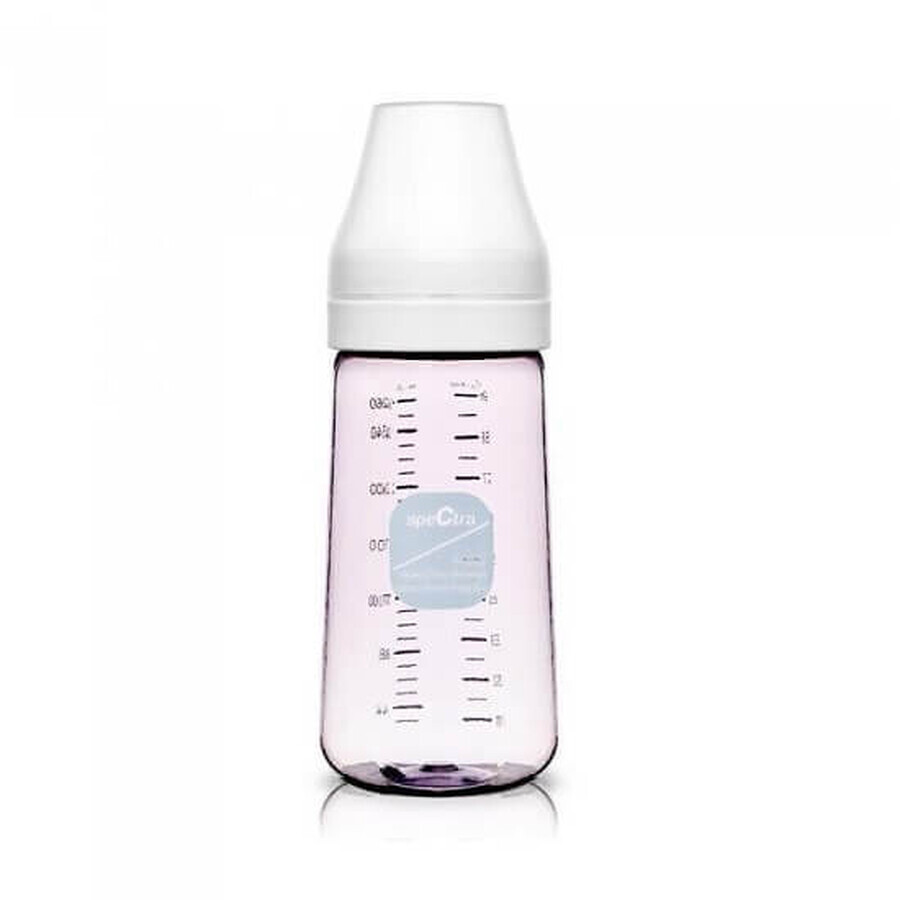 Premium-Antikolikflasche mit L-Nippel, blau, 260 ml, Spectra