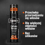 Alpecin C1 Caffeine Black Edition, hair growth stimulating shampoo, 250 ml