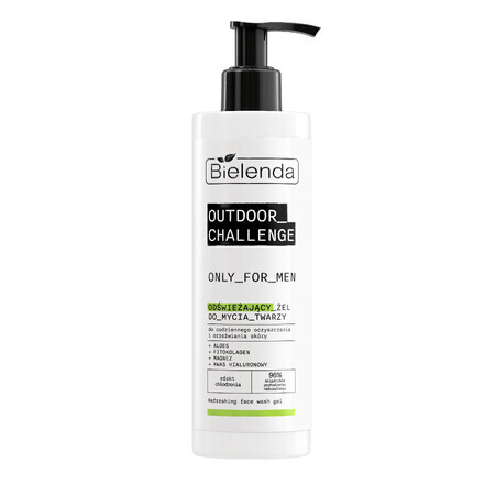 Bielenda Only for Men Outdoor Challenge refreshing face wash, 190 ml