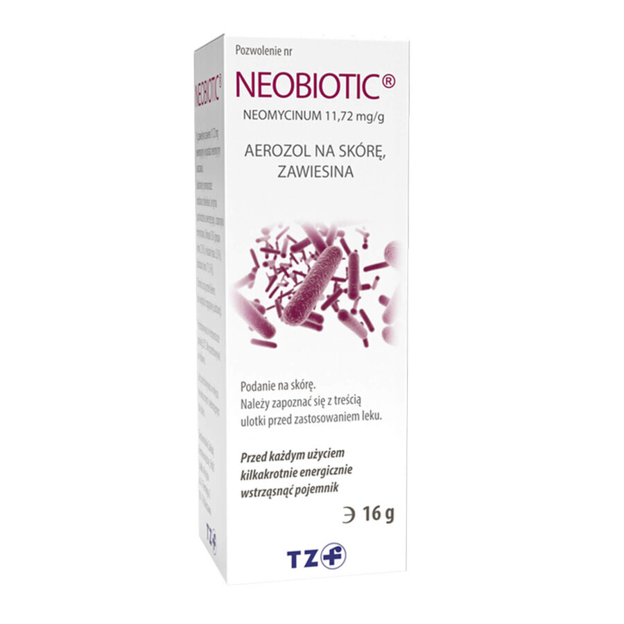 Neobiotikum 11,72 mg/g, Suspension, Hautspray, 16 g