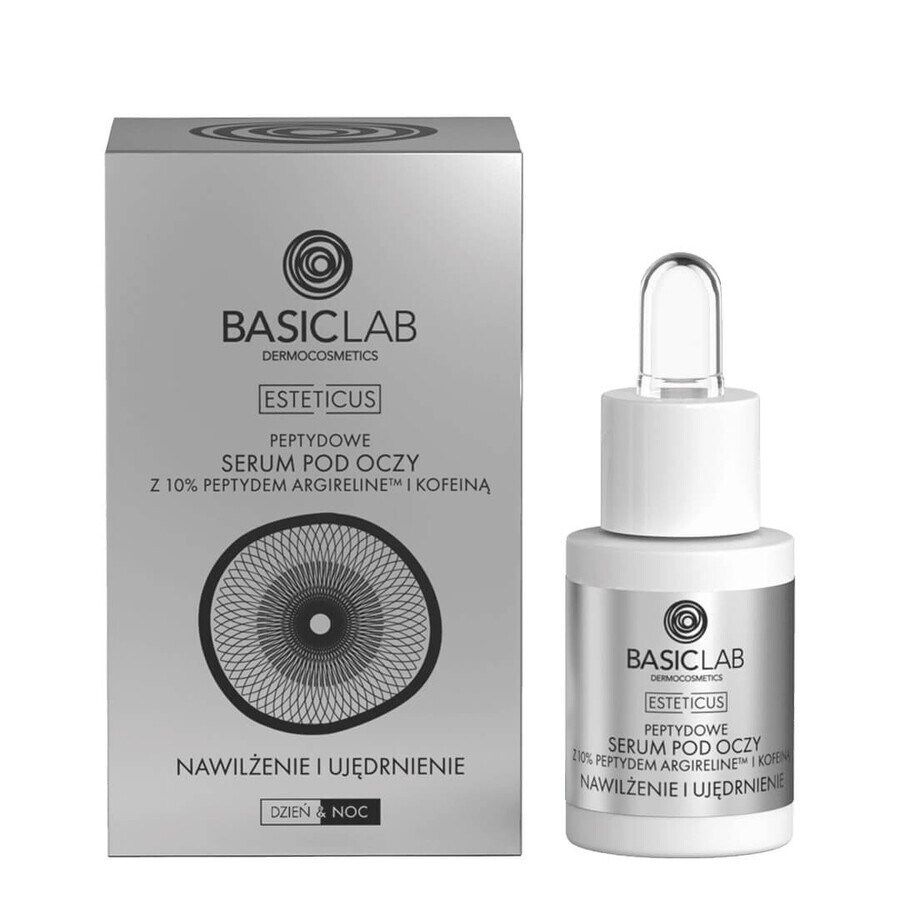 BasicLab Layer Eye Care Set, siero peptidico, 15 ml + siero rassodante, 15 ml