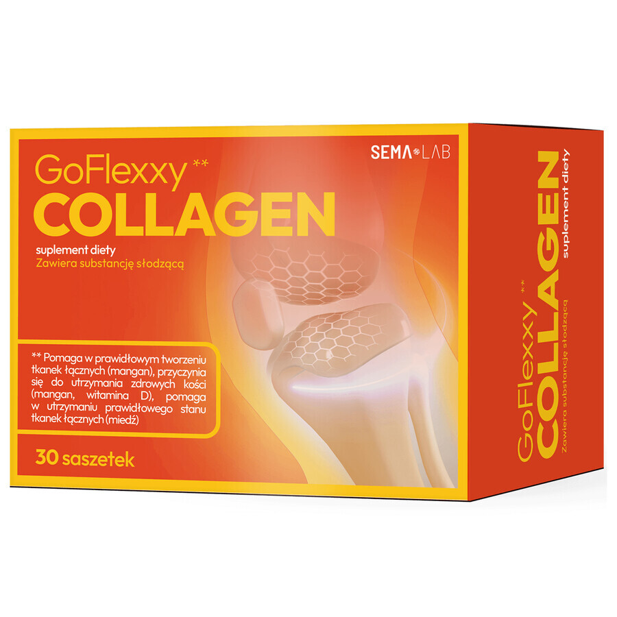 SEMA Lab GoFlexxy Collagen, 30 sachets