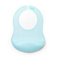 BabyOno, bavoir en silicone ultra-fin, bleu, &#224; partir de 6 mois, 1 pc