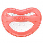 Curaprox Baby, suzetă, silicon, coral, mărimea 0, 0-7 luni, 1 buc