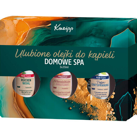 Kneipp Favourite Bath Oil Set, 3 x 20 ml