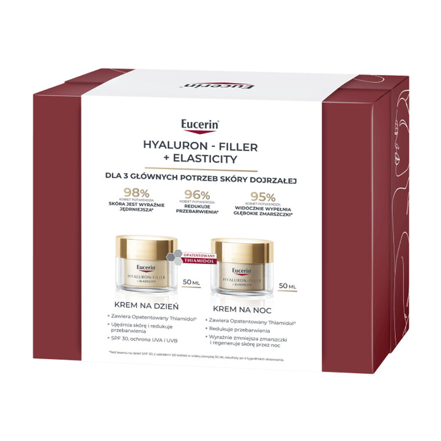 Eucerin Hyaluron-Filler + Elasticity set, day cream 50 ml + night cream 50 ml