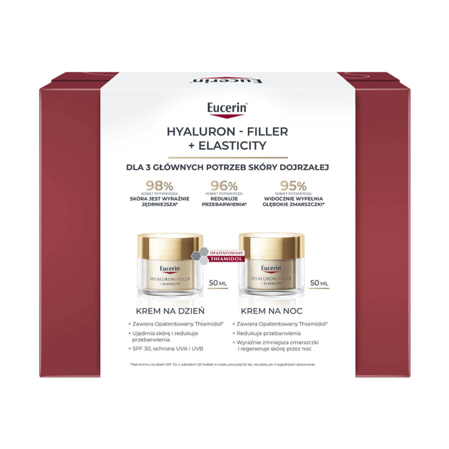 Eucerin Hyaluron-Filler + Elasticity set, day cream 50 ml + night cream 50 ml