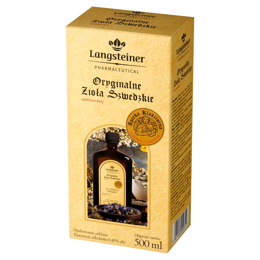 Set Langsteiner Original Swedish Herbs, 2 x 500 ml