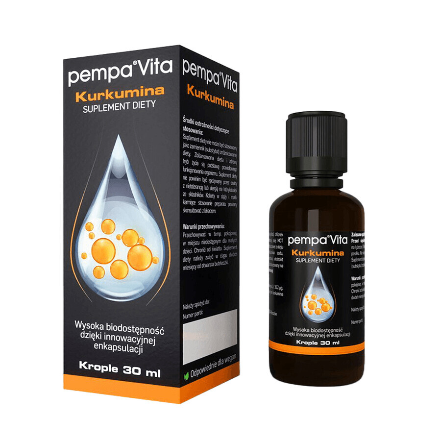 Set Pempa, BP100, tensiomètre automatique pour le bras + Vita Curcumin, 30 ml gratuit