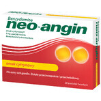 Benzidamine neo-angin 3 mg, lemon-flavored, 20 hard tablets