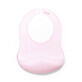 BabyOno, bavoir en silicone ultra-mince, rose, &#224; partir de 6 mois, 1 pc