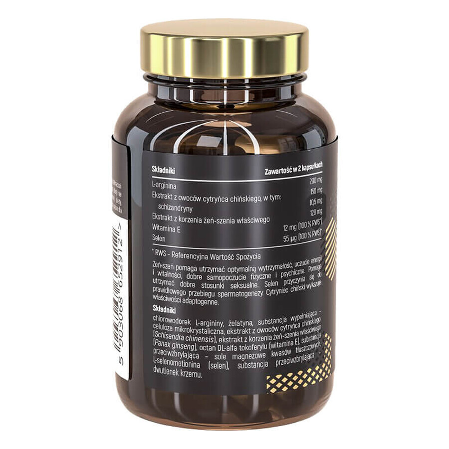 Noble Health Libido for Men, 60 gélules