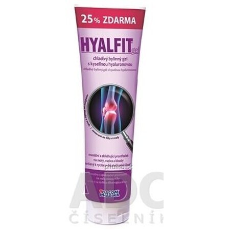 Hyalfit Herbal cooling gel with hyaluronic acid 150 ml