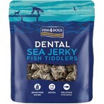 Fish4Dogs Friandises dentaires pour chiens poisson de mer pour chiens - poisson 115 g