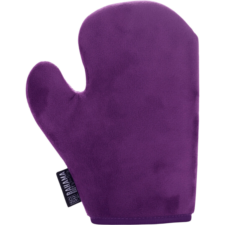 Bahama Body Purple Purple Tanning Mitt Velour Tanning Mitt