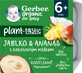 Gerber Organic 100% v&#233;g&#233;tal pomme et ananas dessert au lait de coco pi&#232;ce 4 x 90 g