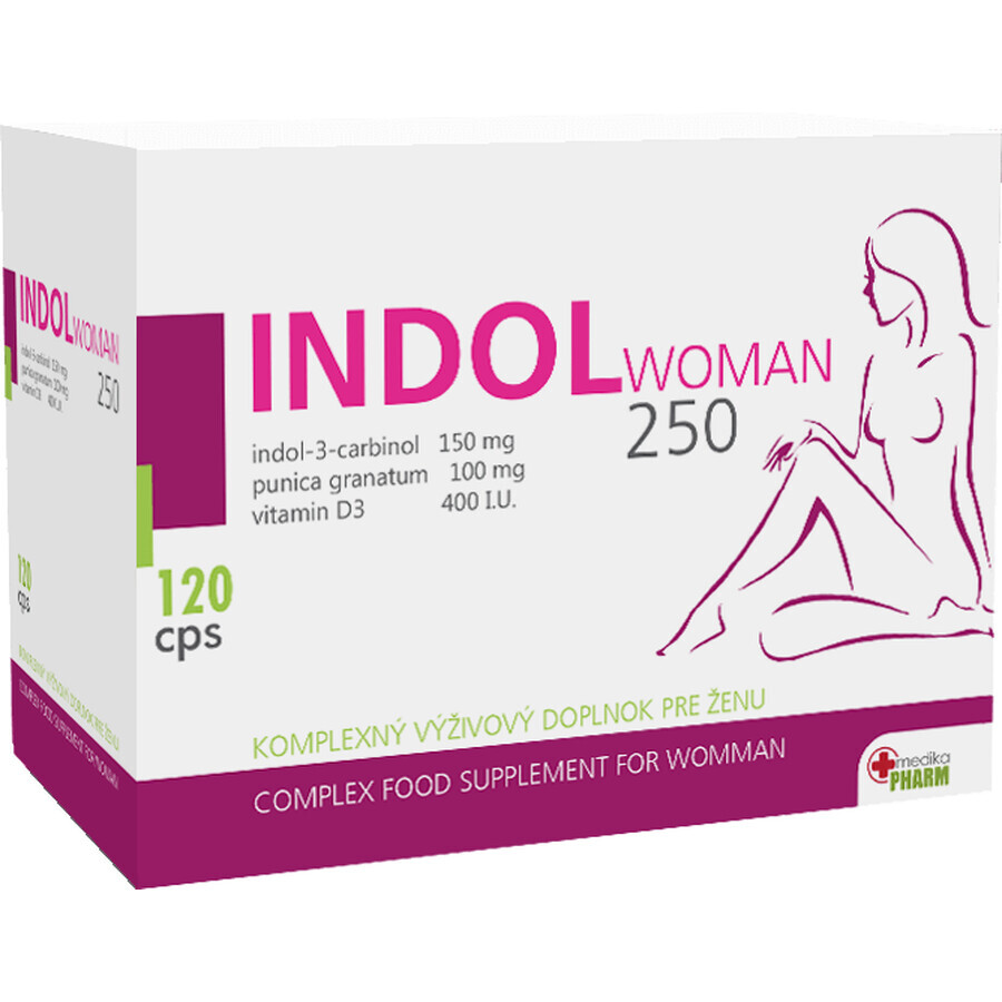 Indol WOMAN 250 120 gélules