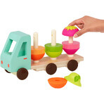 B-Toys Camion à fruits en bois Stack & Roll