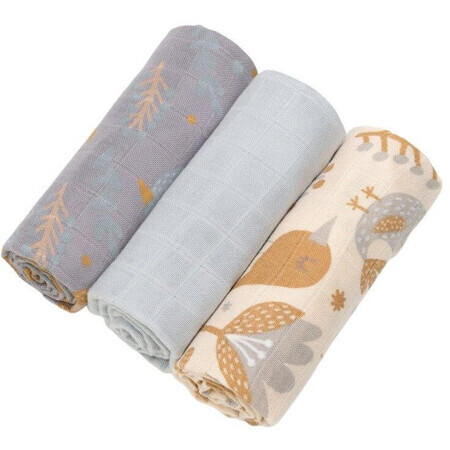 T-Tomi BIO Bambou Couche Bierdie 3 pcs