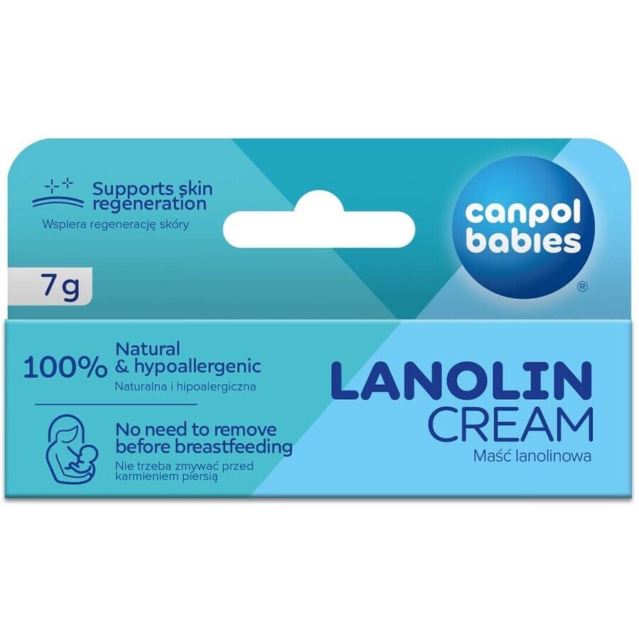 Canpol babies Crème pour mamelons à la lanoline 7 g