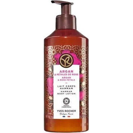 Yves Rocher Lait corporel Argan et Rose du Maroc bio 390 ml