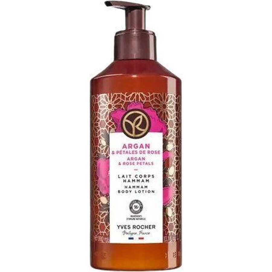 Yves Rocher Lait corporel Argan et Rose du Maroc bio 390 ml