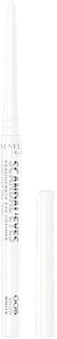 Rimmel London Scandal&#39;Eyes Exagerate Eye Definer, Crayon pour les yeux 005, Snow White 0.35 g