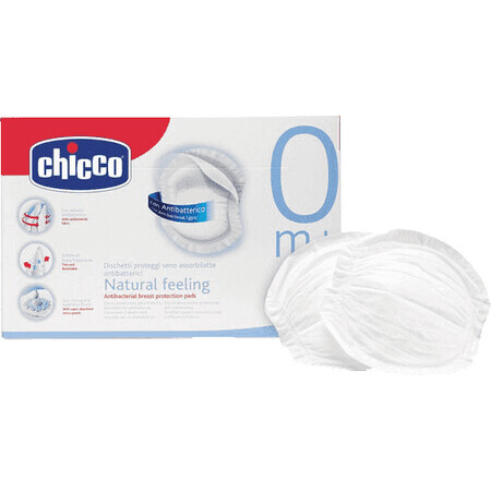 Chicco coussinets antibactériens pour soutien-gorge 30 pcs