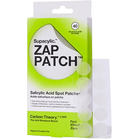 Carbon Theory Acne Patch Supacylic Zap Patch 40 pcs