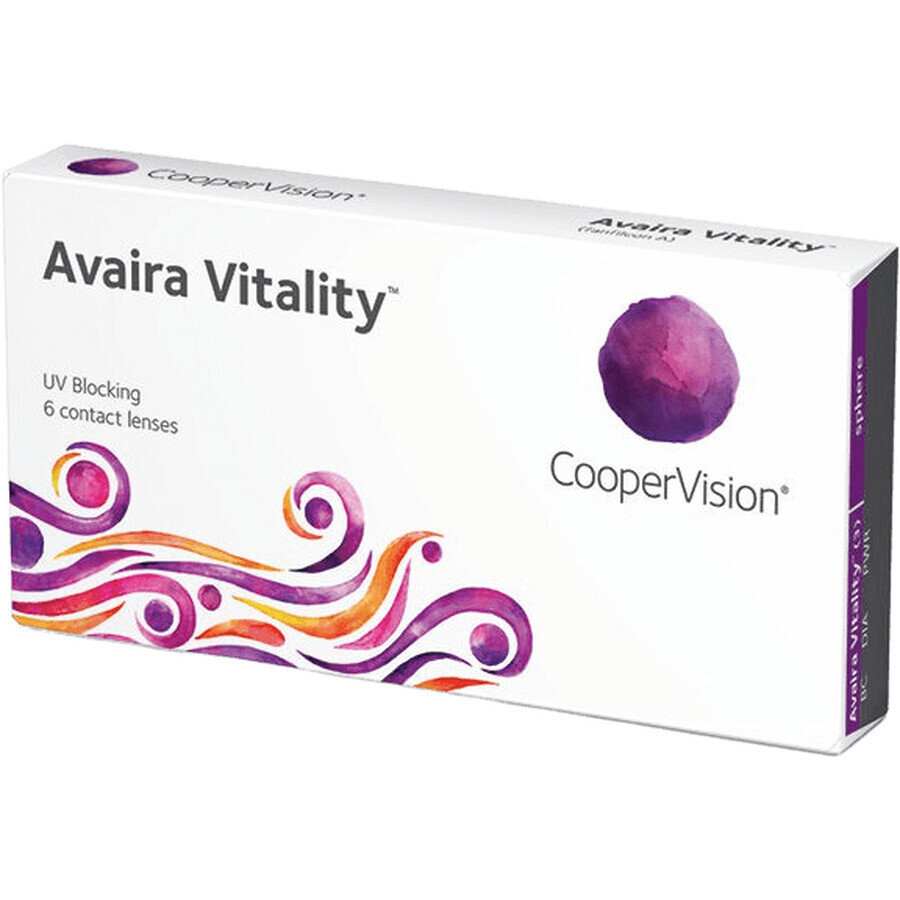 Avaira Vitality Lentilles de contact -4,25 dpt, 6 pcs