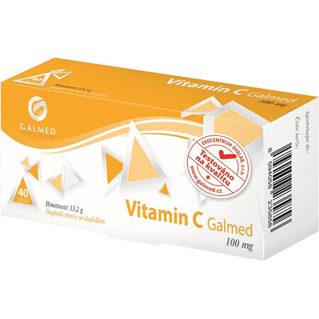 Galmed Vitamine C 100 mg 40 comprimés