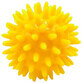 Rehabiq Hedgehog balle de massage jaune 6 cm